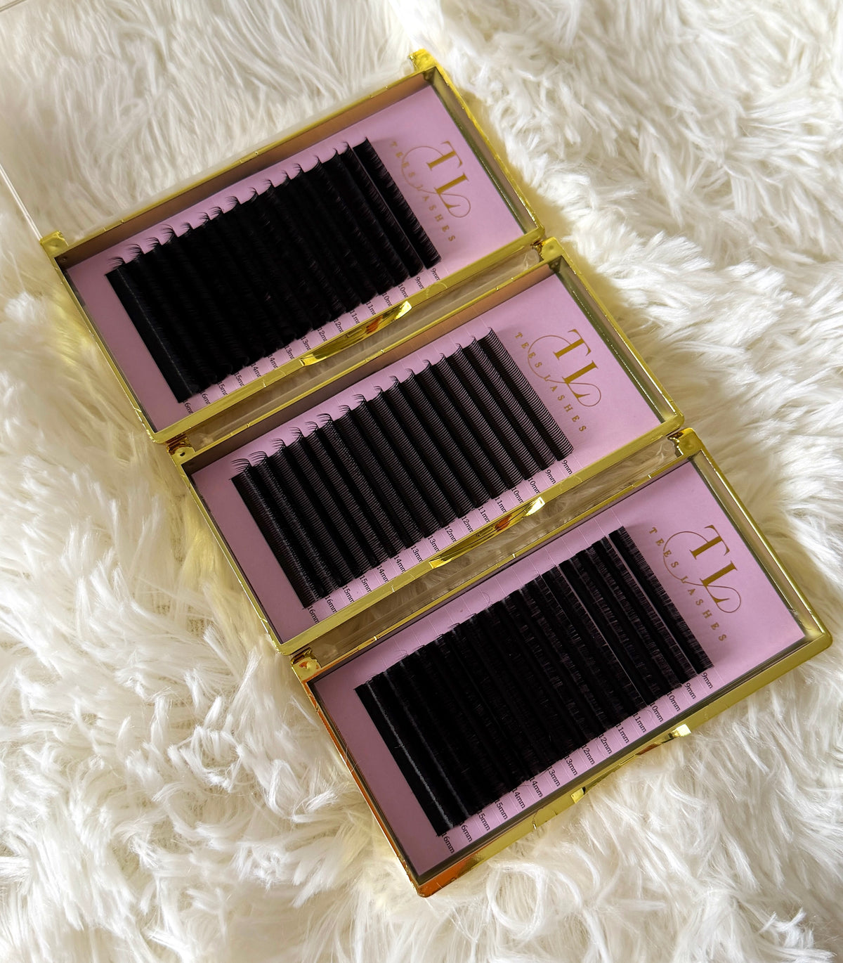 Lash Tray Trio - 3 Volume trays or Classic/Angel/Volume  image 1